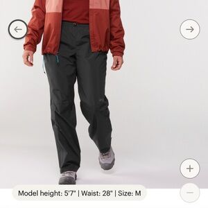 REI Co-op Black Outdoor Rain/waterproof Pants